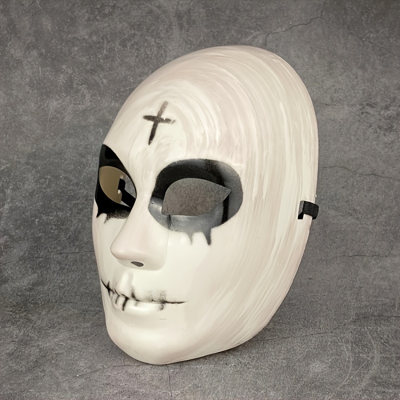3 Styles Horror Ghost Mask Creepy Full Face Mask Dress Up - Temu