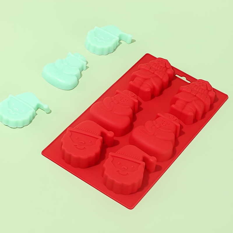 Christmas Chocolate Mold 3d Silicone Mold Candy Mold Pudding - Temu