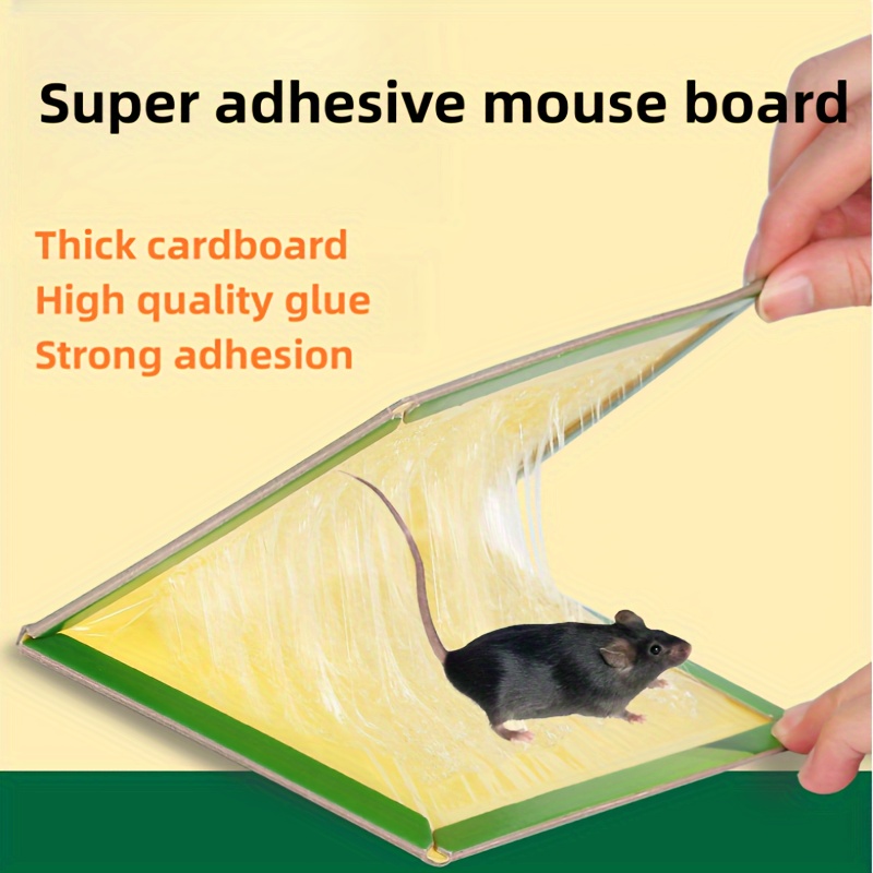 Rat Sticky Traps Black Catching Mouse Glue Trap For Mice And - Temu