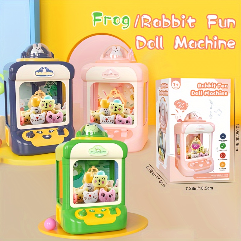 Machine Pince Fete Foraine , Contient 20 Mini Jouets Et 10 Capsules Vending  Machine Mini Jouet Enfant Machine A Pince Enfant , Prix pour Les Enfants