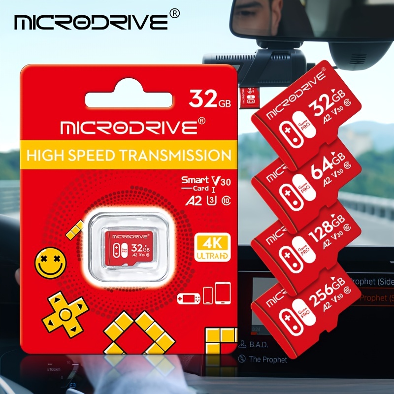 32GB 64GB 128GB Micro SD Card SDHC SDXC TF Memory Card Class 10 with  Adapter