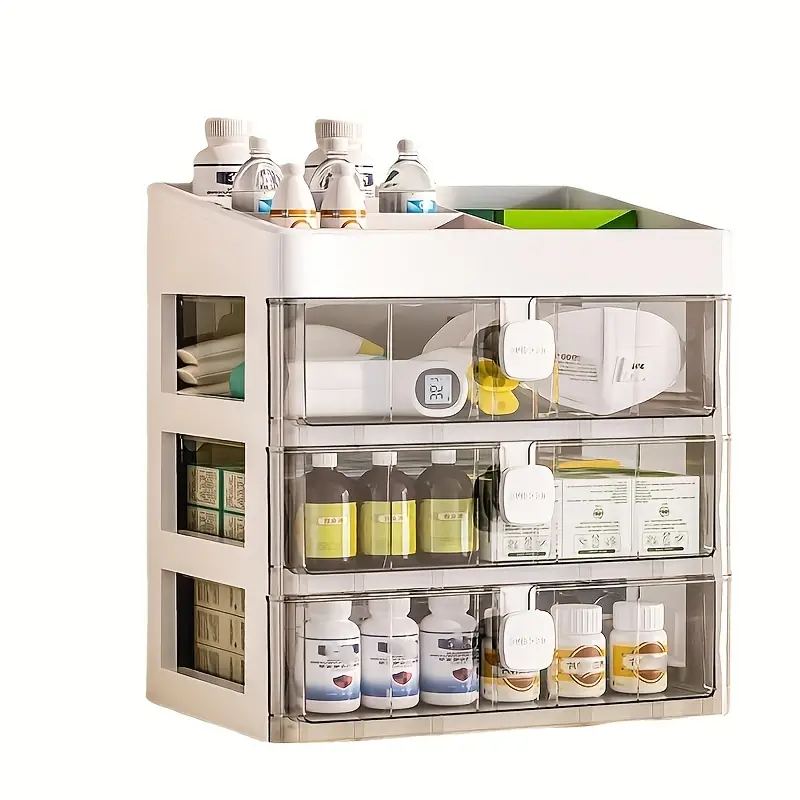 Household Medicine Box Acrylic Medicine Storage Organizer - Temu