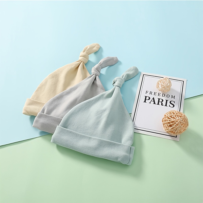 Spring Summer Baby Pajamas with Hat Set