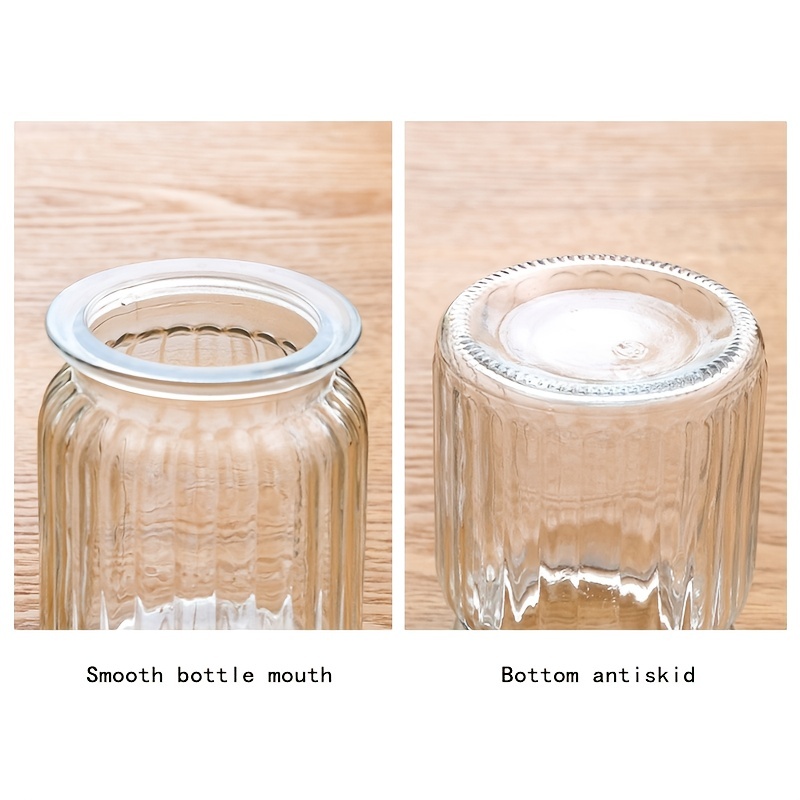 1pc Sealed Glass Jar With Lid, Suitable For Tea, Coffee, Candy, Biscuits,  Etc. - Great For Kitchen Storage And Meal Preparation Canister