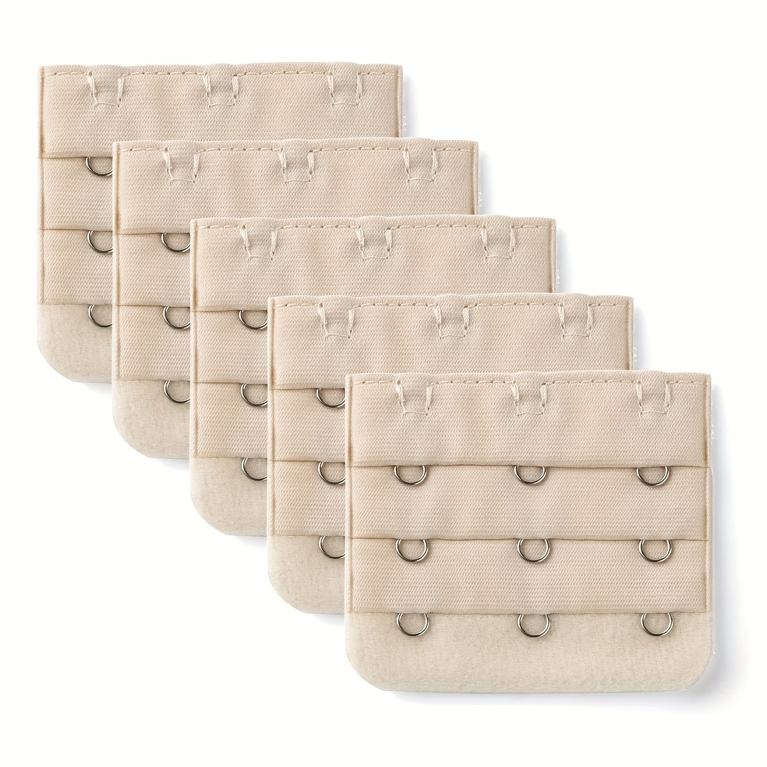5pcs Adjustable Elastic Bra Extenders for Women's Lingerie