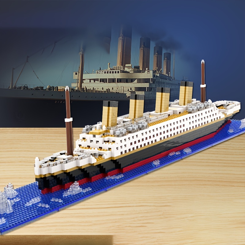 Titanic Modello Assemblaggio Barca Adulto Alta Difficoltà - Temu Italy