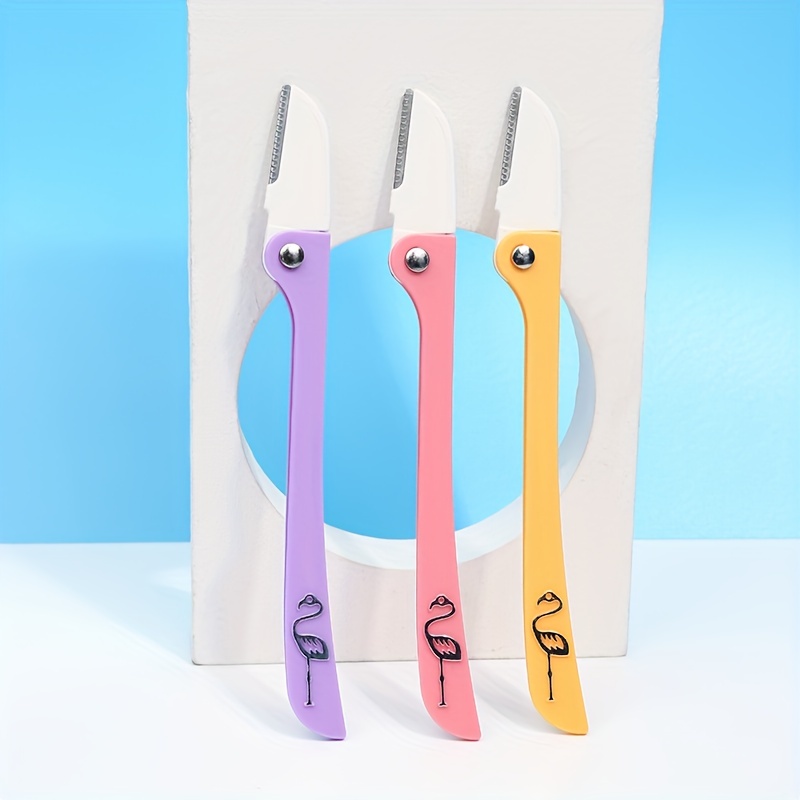Stainless Steel Folding Eyebrow Razor for Hair Shaving