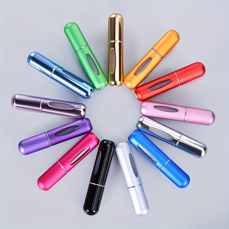 5PCS 5ml Perfume Spray Bottle Portable Atomizer Refillable Mini Bottles