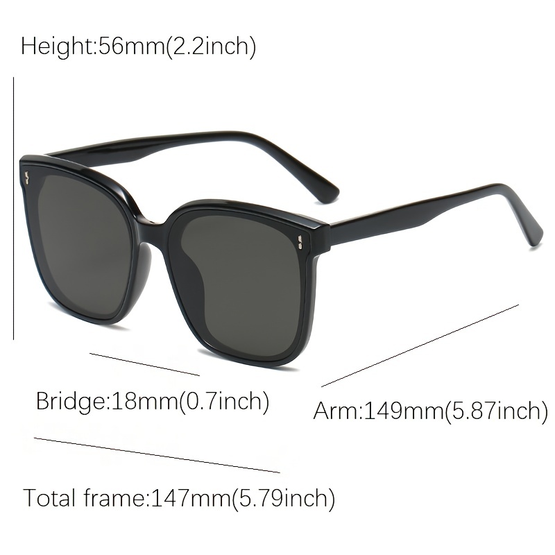 Men's Large Frame UV400 Sunglasses