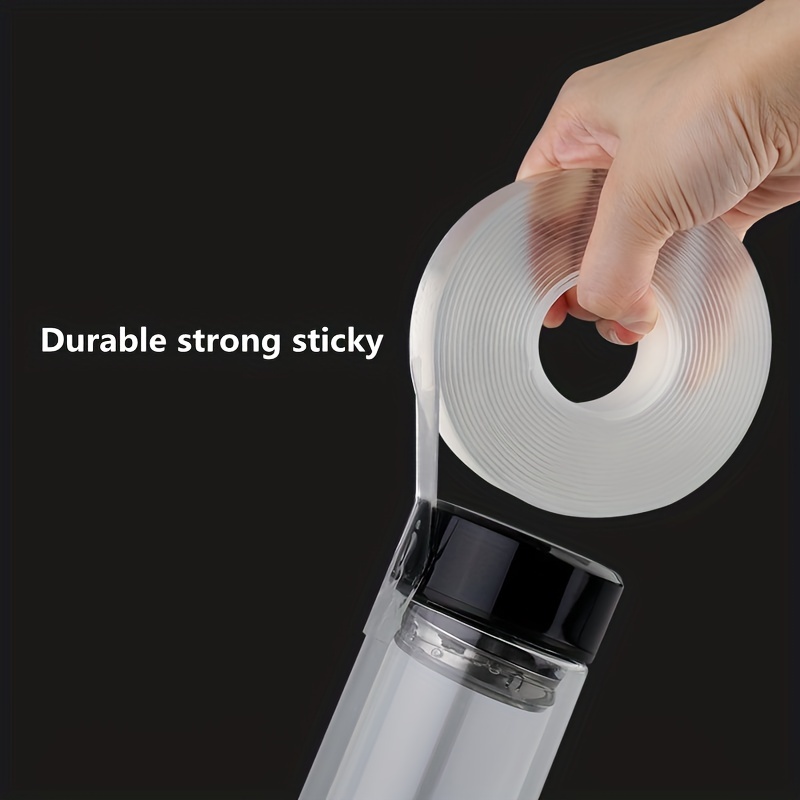 1pc Nano Double Sided Tape, Heavy Duty Transparent Adhesive Strips, Strong  Sticky Multipurpose Reusable Waterproof Mounting Tape