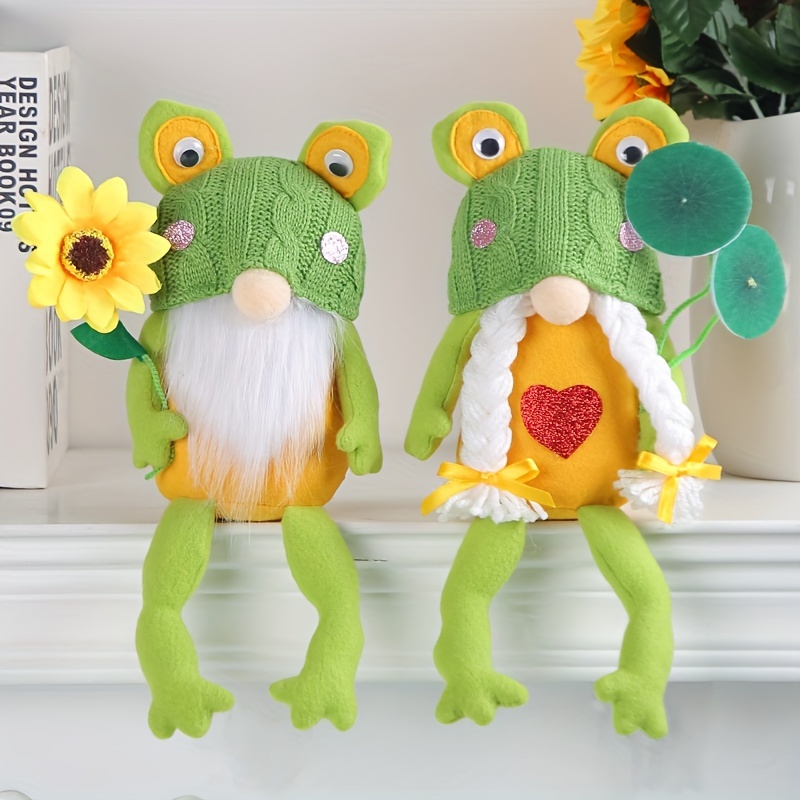 Christmas Decorations Small Gifts Cute Frog Dolls - Temu