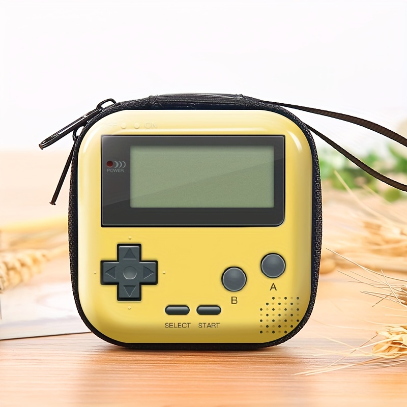 Tape Recorder Pattern Coin Purse, Mini Key Case, Retro Earphone Storage Bag For Boys And Girls