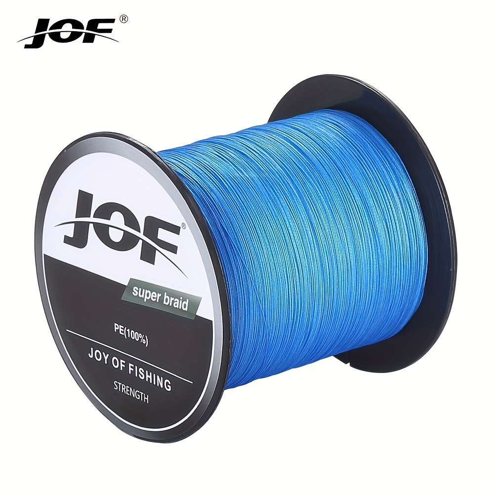 JOF 100m 3.0# 9 Strand Anti-bite Fishing Line High Strength PE Braided  Fishing Wire - Black Wholesale