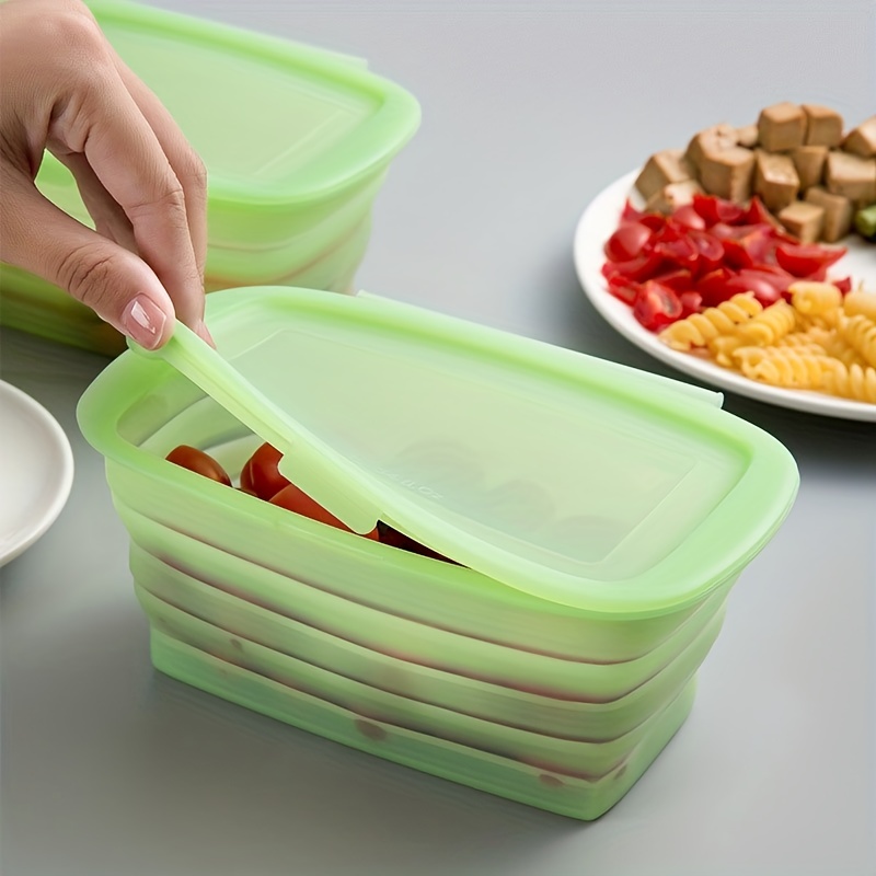 Collapsible Silicone Food Containers Bpa Free - Temu