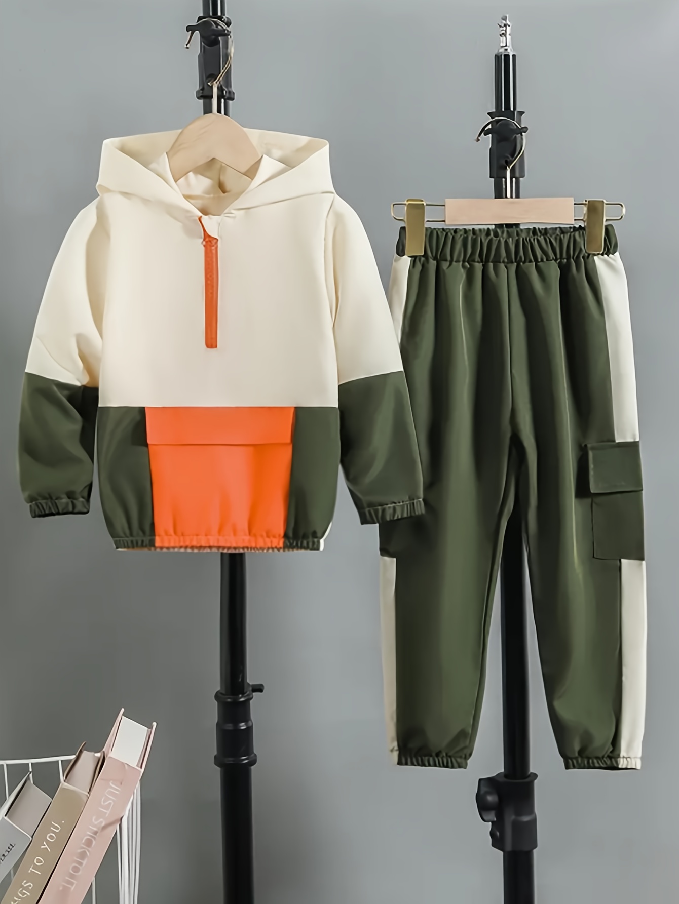 Kids' Colorblock Hoodie