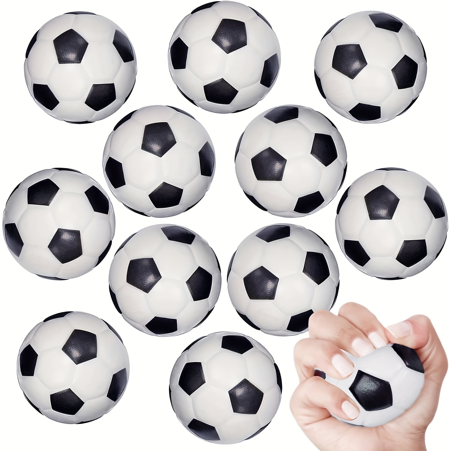 6 Pièces Ballons de Baby-Foots, Mini-Ballons de Remplacement de baby-Foots  28 mm, Ballon de Football de Remplacement de Baby-Foots Noir et Blanc pour  Fournitures de Jeu de Table Football : : Jeux