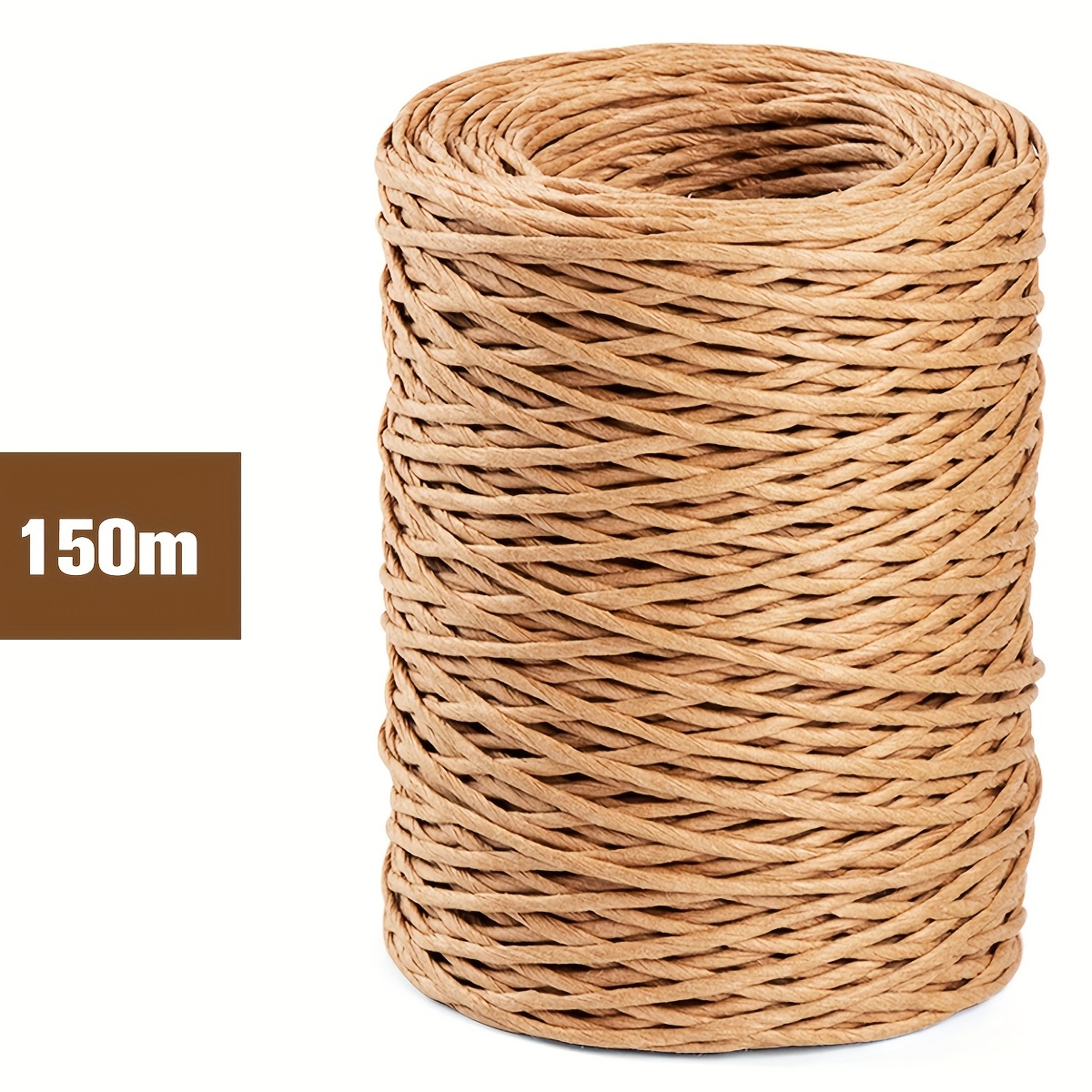 

150m Kraft Color Iron Wire Paper Rope