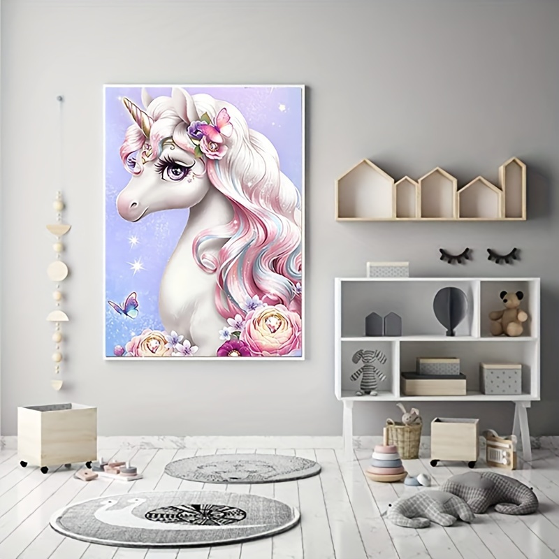 Unicorn Diamond Painting Kit For Adults - Diy 5d Diamond Art Kit