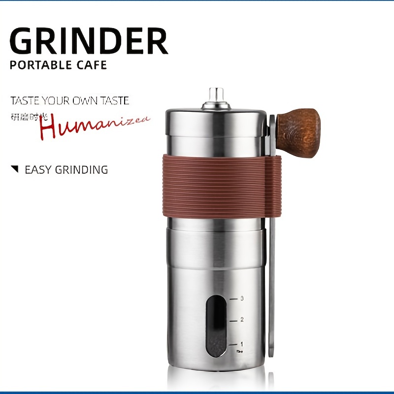 Manual Coffee Bean Grinder Stainless Steel Manual Coffee - Temu