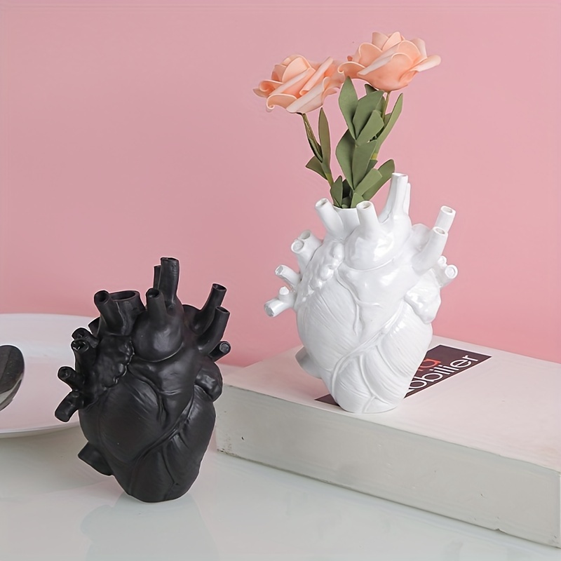 Vase In Shape Human Heart Home Decoration Desktop Art Craft - Temu