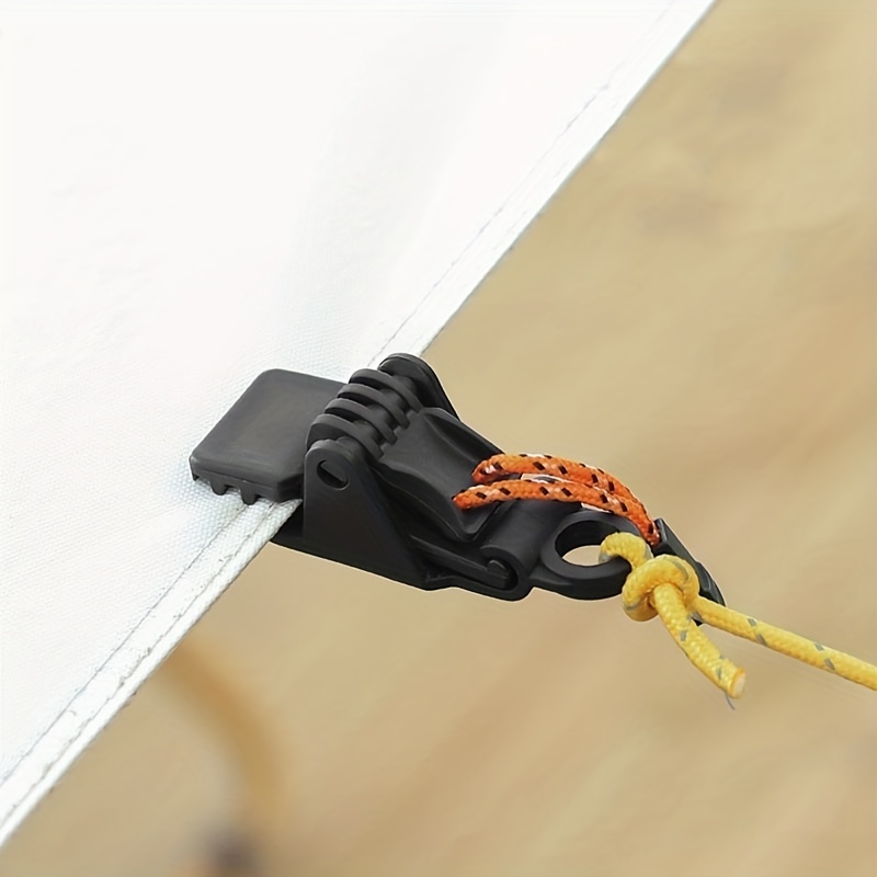 2pcs Tent Canopy Clips, Reinforced Windproof Plastic Clip