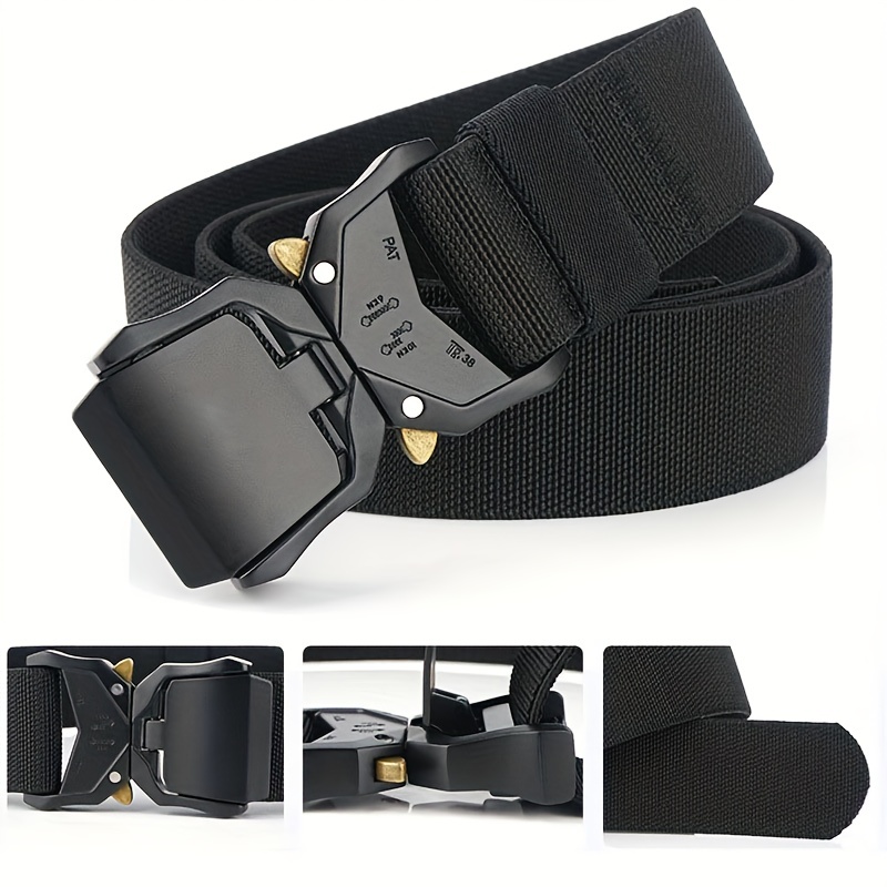 1pc Plastic Webbing Magnetic Release Buckle Strap Clip For Men, Tactical  Belt Bag Accessories