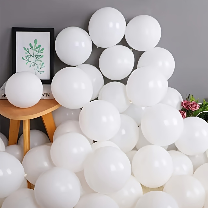 30 -100 Latex Grand Hélium Bonne Qualité pour Fête Anniversaire Mariage  Ballons
