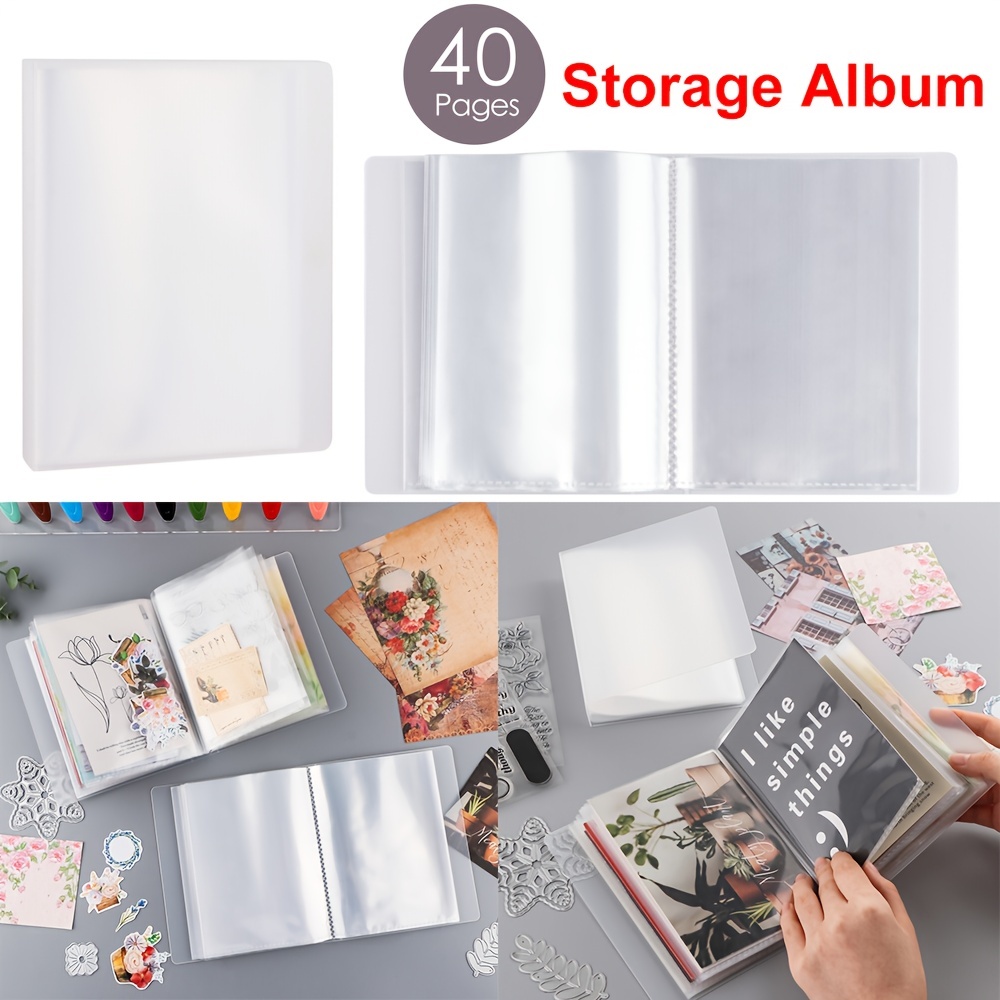 Scrapbook Paper Organizer 30 Large Adhesive Index Labels - Temu