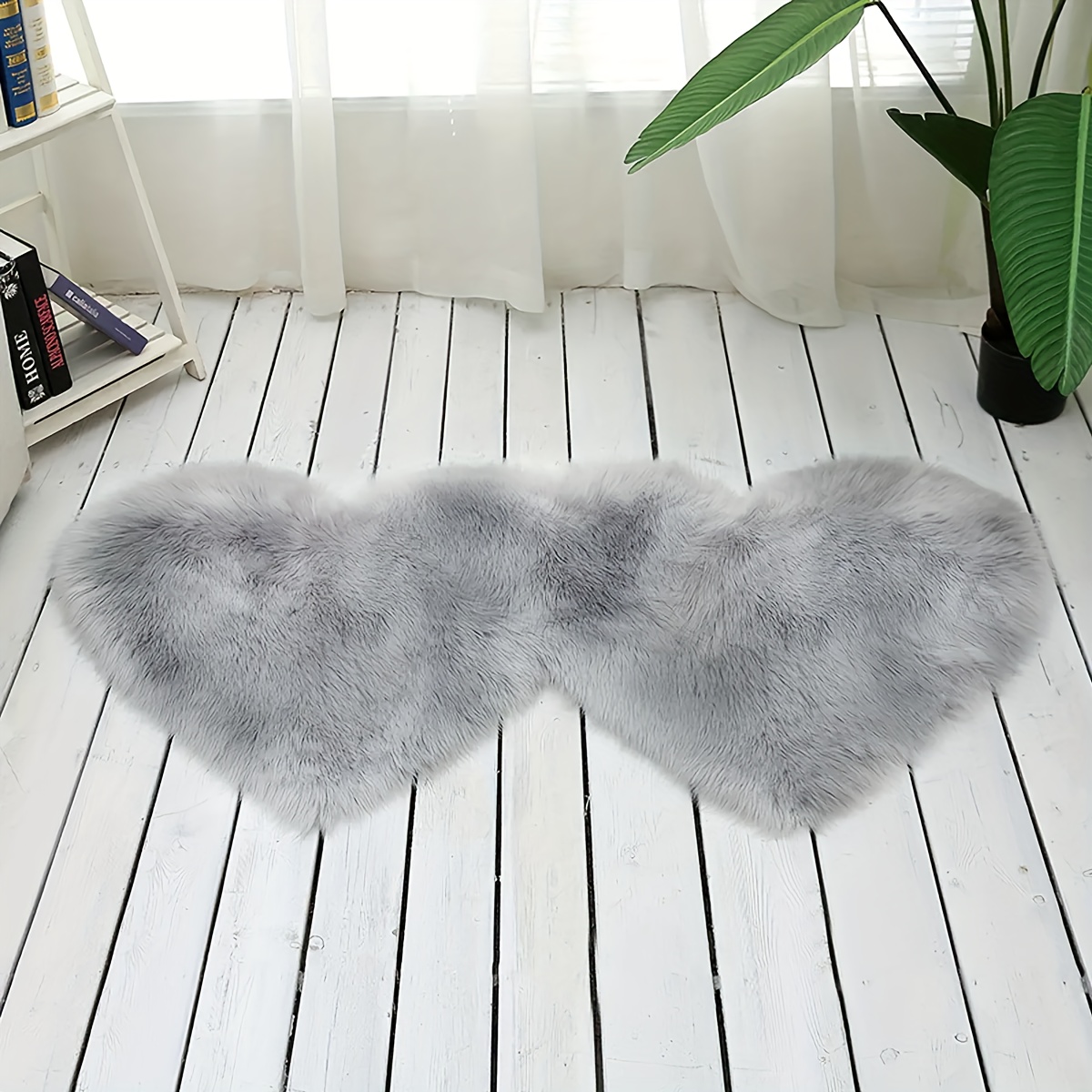 Soft Sheepskin Fluffy Faux Fur Carpet Home Floor Mat Small Rug