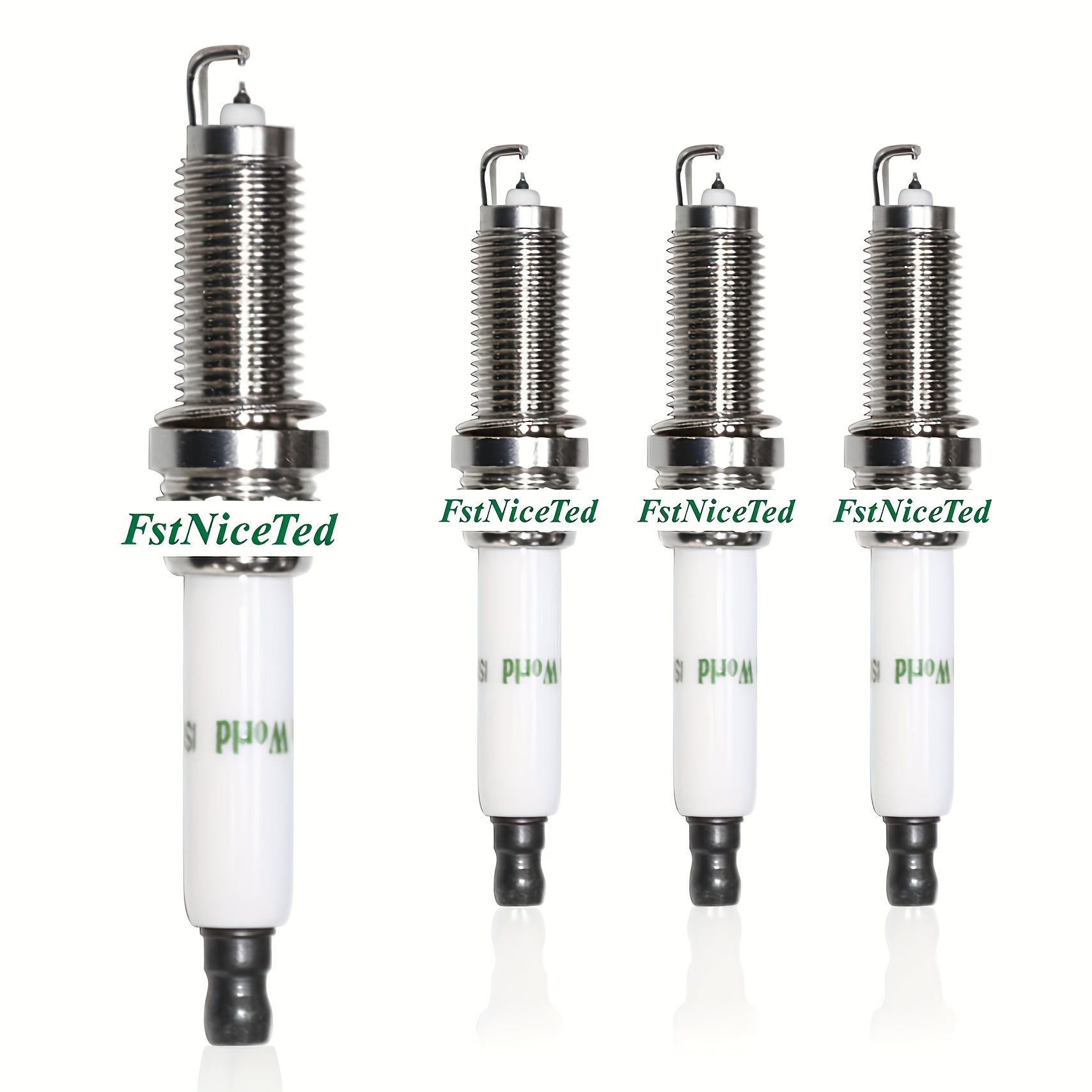 4pcs Double Iridium Spark Plug Fits For New B MW 1 Series 3 Series 5 Series X5X6 2.0T Special Replaces NGK-97506 SILZKBR8D8S_voghion.com