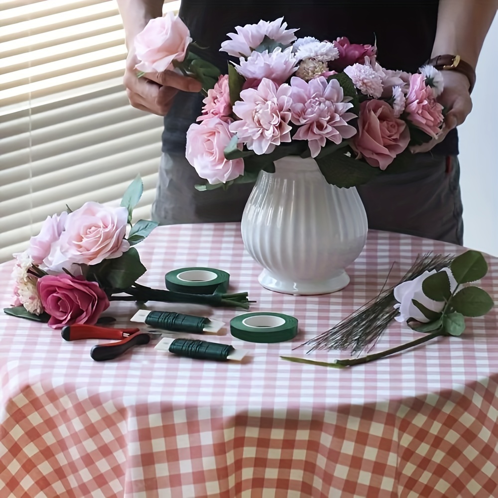 CHRORINE Floral Arrangement Kit Floral Tapes 22 Guage Floral Stem