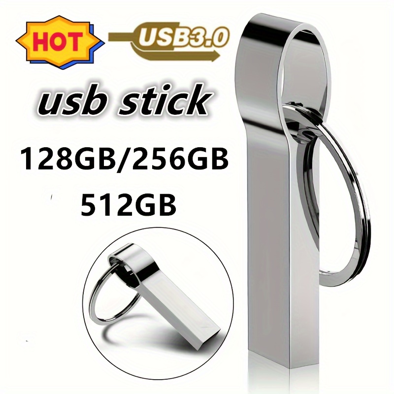 Type C Usb Flash Drive Otg Pen Drive 1tb 2tb Clé USB 2 en 1 haute vitesse  Pendrive Stockage externe Memory Stick Cadeau Keychain