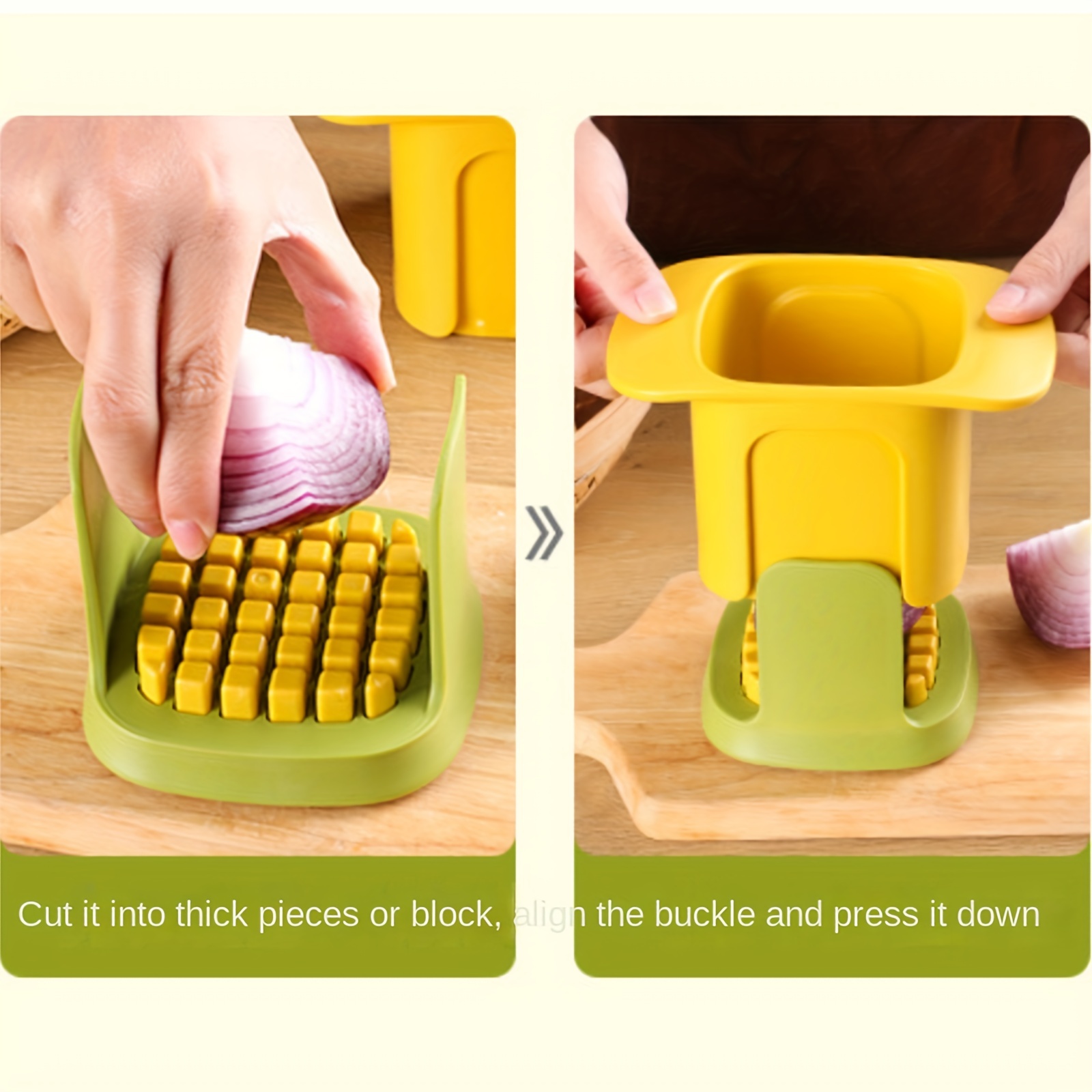 Vegetable Chopper - Quickly Potatoes & Sweet Potatoes For Home Kitchen  Convenience - Temu