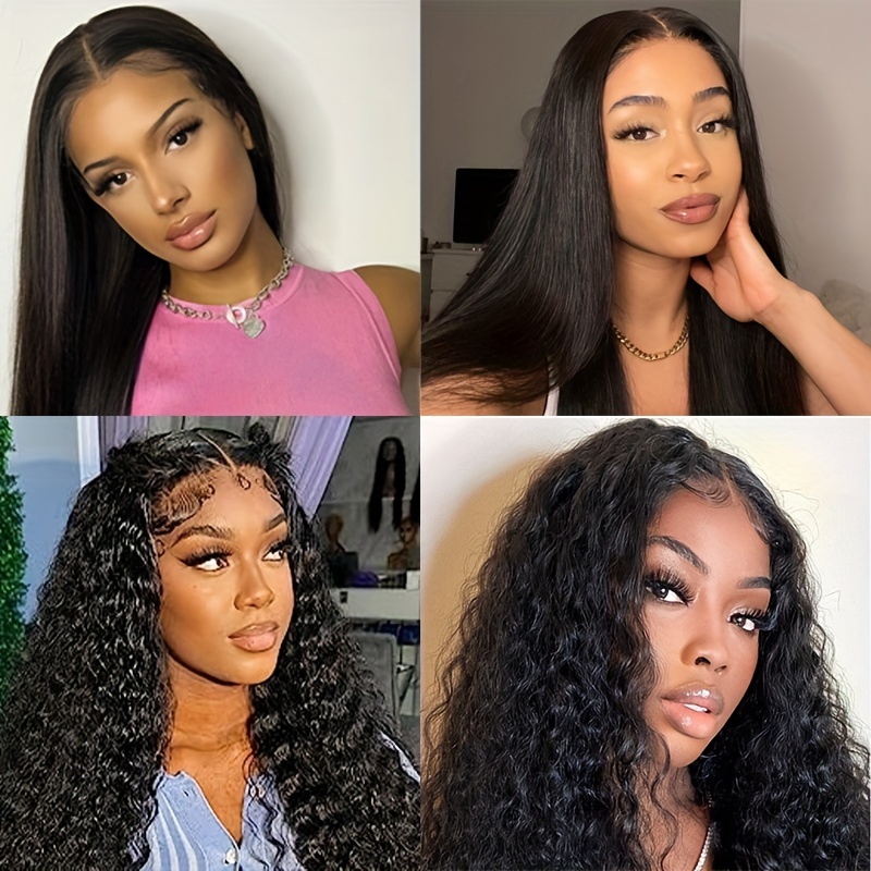 180% Density Body Wave Lace Front Wigs Human Hair Pre cut - Temu Canada