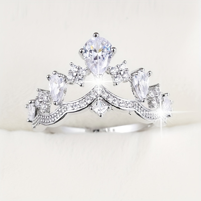 Crown Ring Rings - Temu Japan
