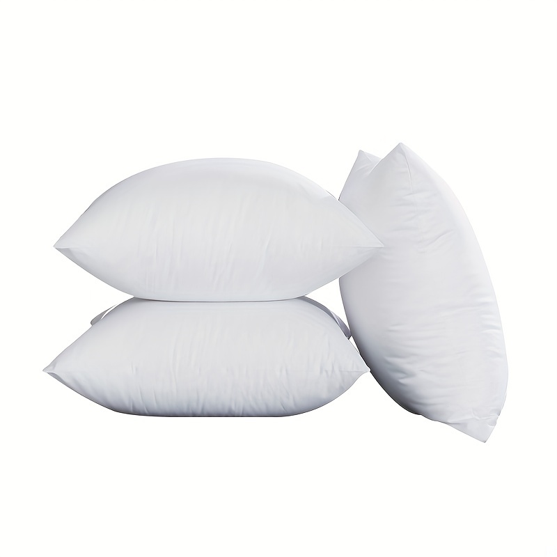 Throw Pillow Core Pp Cotton Pillow Insert Frosted Cloth - Temu Australia