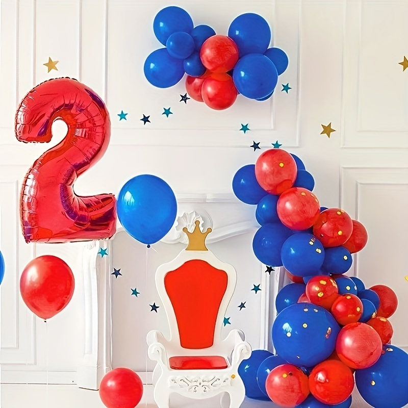 100 globos rojos, globos de látex rojo de 12 pulgadas, calidad de helio,  para fiestas de cumpleaños, bodas, aniversarios, Navidad o decoración de