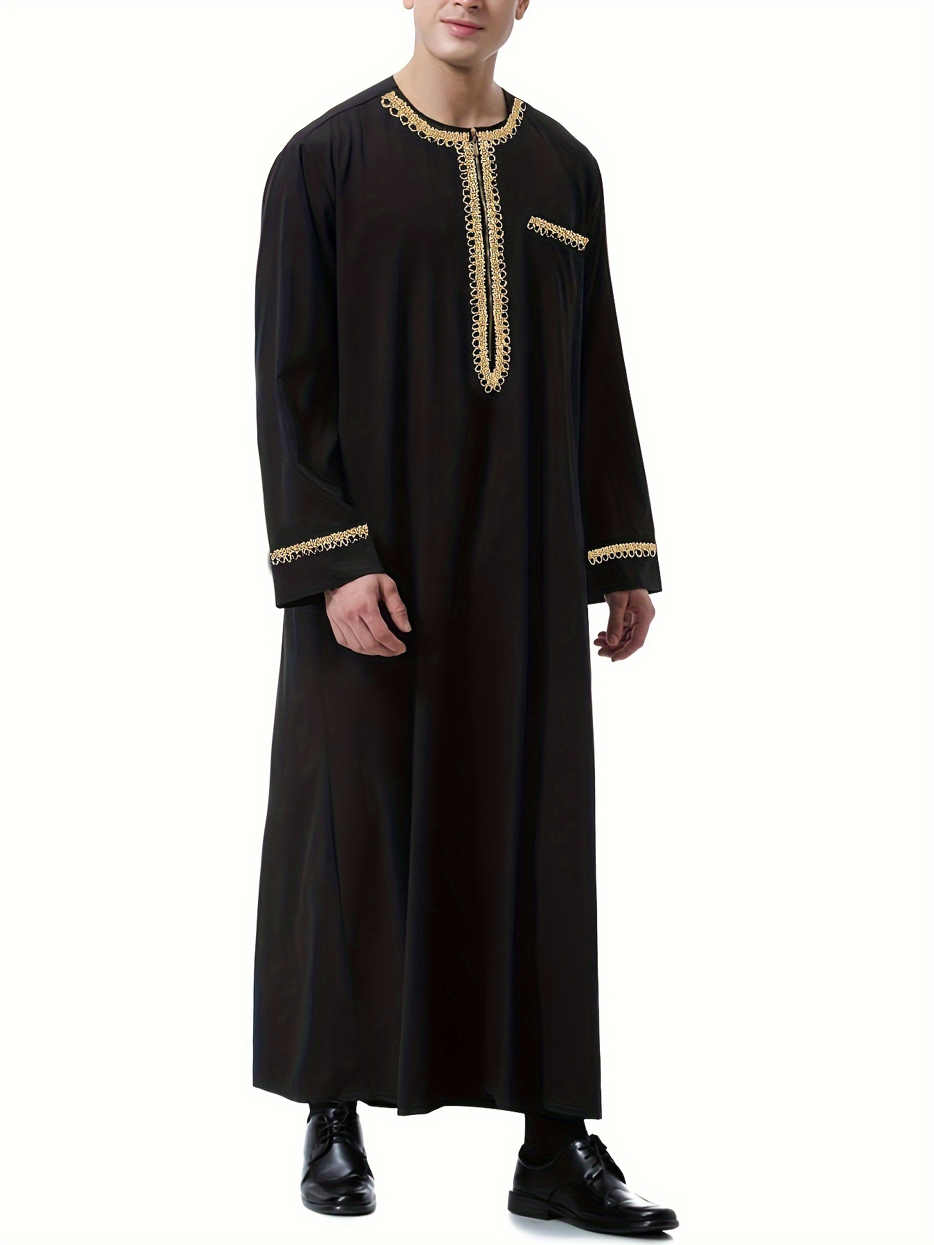 ramadan mens saudi arabic thobe dishdasha long sleeve kandora ramadan middle east clothing ramadan eid al adha