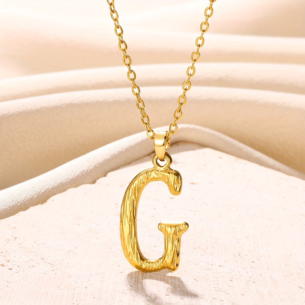 G on sale name pendant