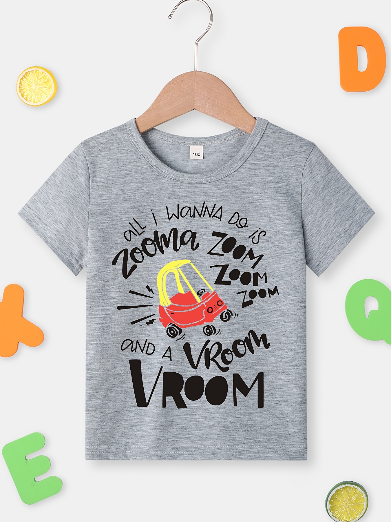 Camiseta Ajustada Con Estampado De Letras De Dibujos Animados, Camisas  Cómodas De Cuello Redondo Ligeramente Elásticas Con Diseño Clásico Informal  Para Hombre Para Fitness De Verano - Temu