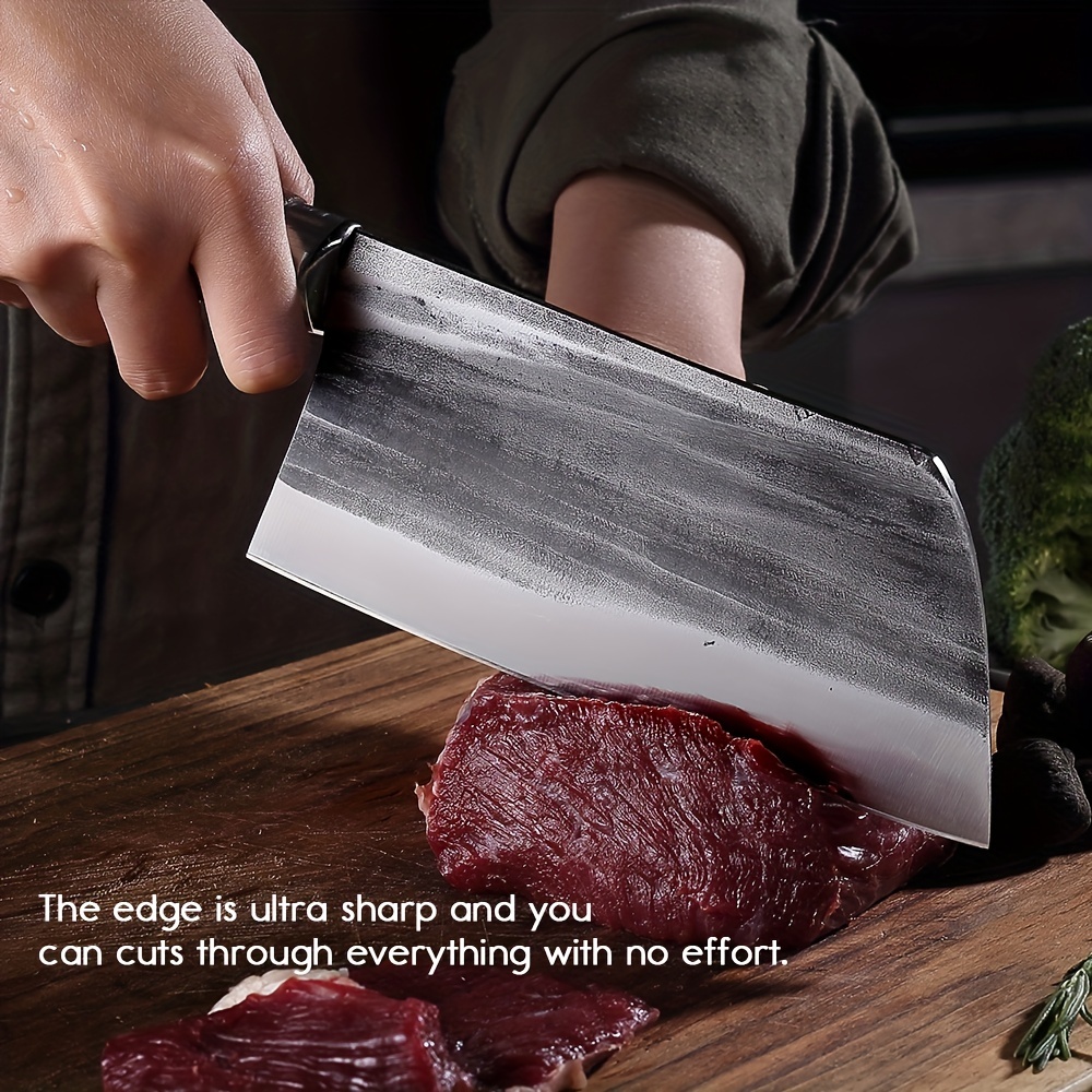 Vegetable Cleaver Knife 7 Inch, Ultra Sharp Chinese Chef's Knives