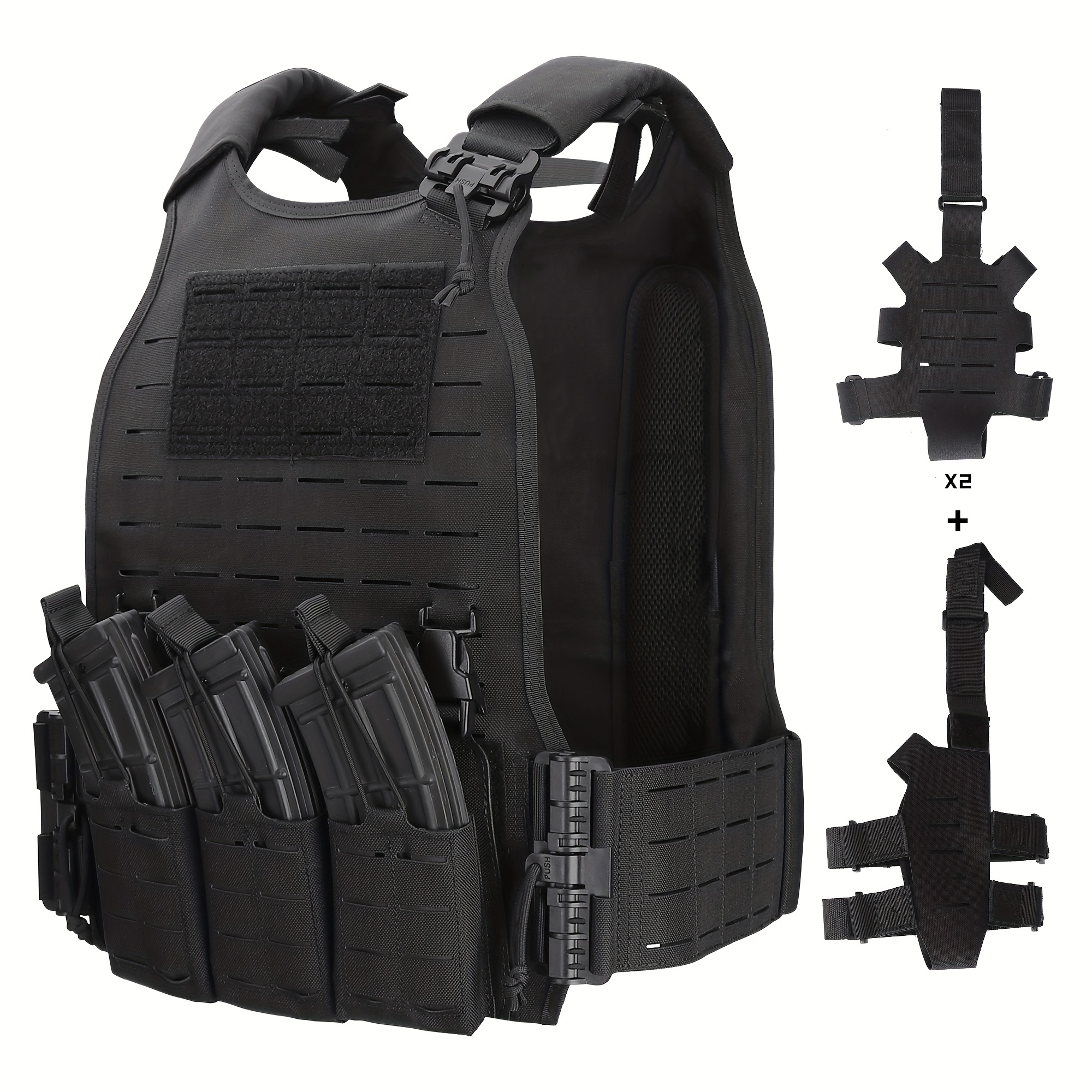 Chaleco Deportivo Para Exteriores 1000D Chaleco Protector - Temu Chile