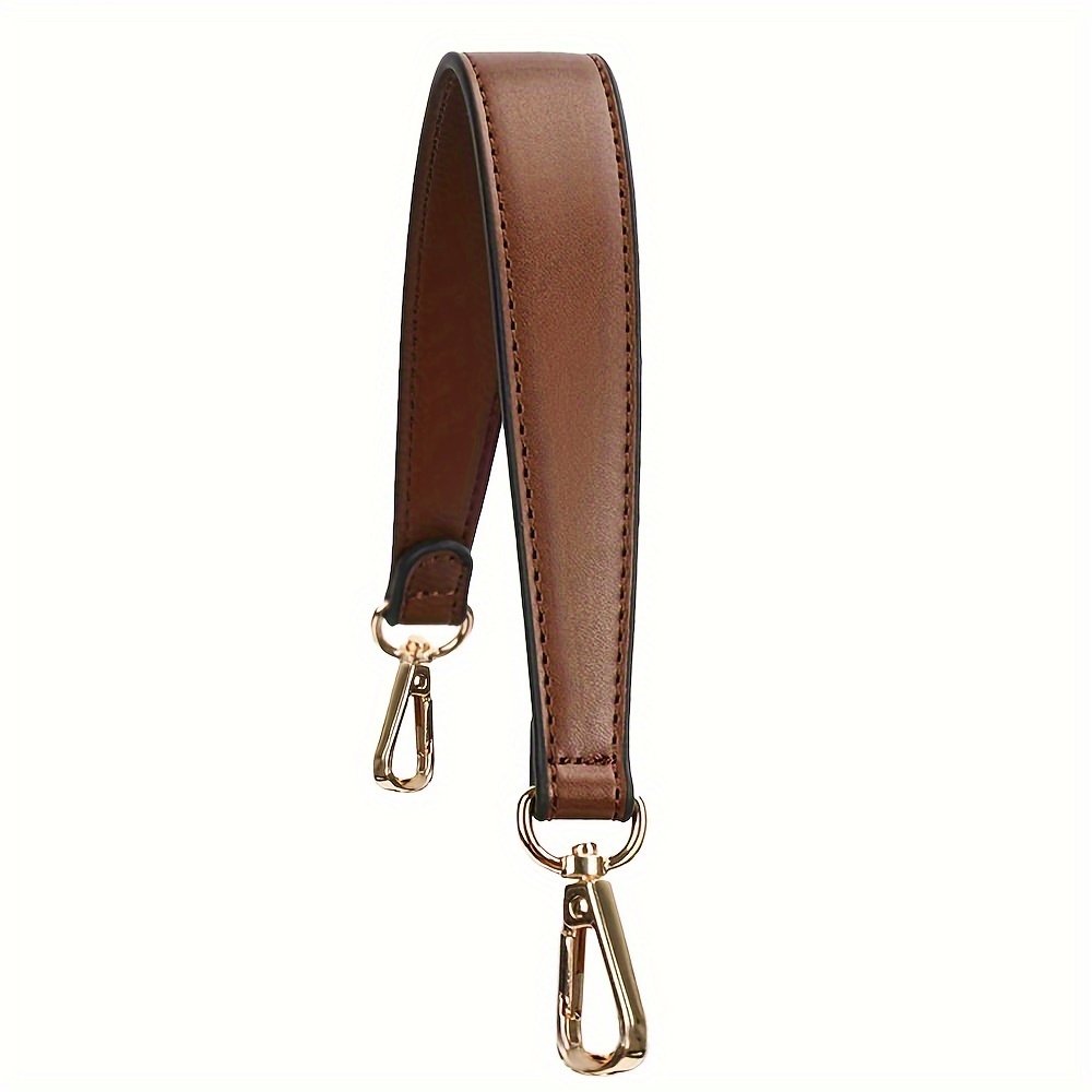 Pu Leather Handbag Handle Strap Faux Leather Short Purse - Temu