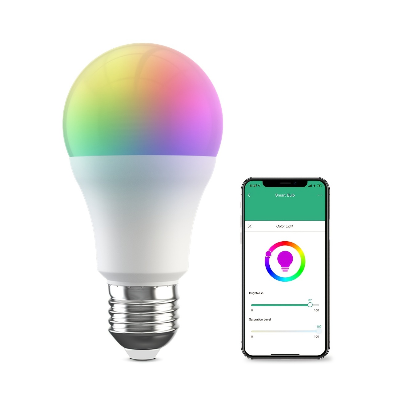 smart light bulbs color changing