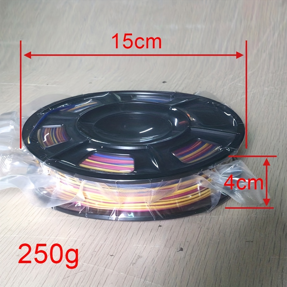 Filament pour imprimante 3d, consommable d'impression en PLA soyeux bicolore,  500mm de diamètre, 1kg/250g/1.75g - AliExpress