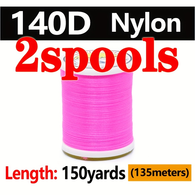 COLORFUL 200D SPOOL Fly Tying Thread Great Addition to Your Fly