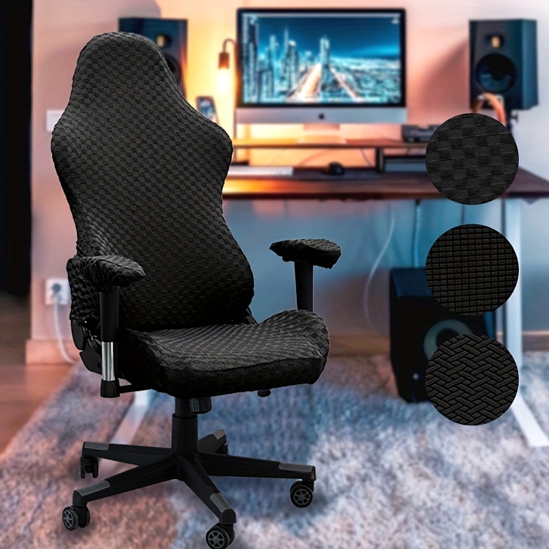 Elastic Office Chair Head Pillow Cover Gaming Chair Headrest Cover