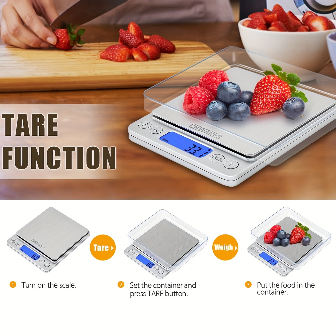 Digital Food Gram Scale for Food Ounces and Grams,Baking
