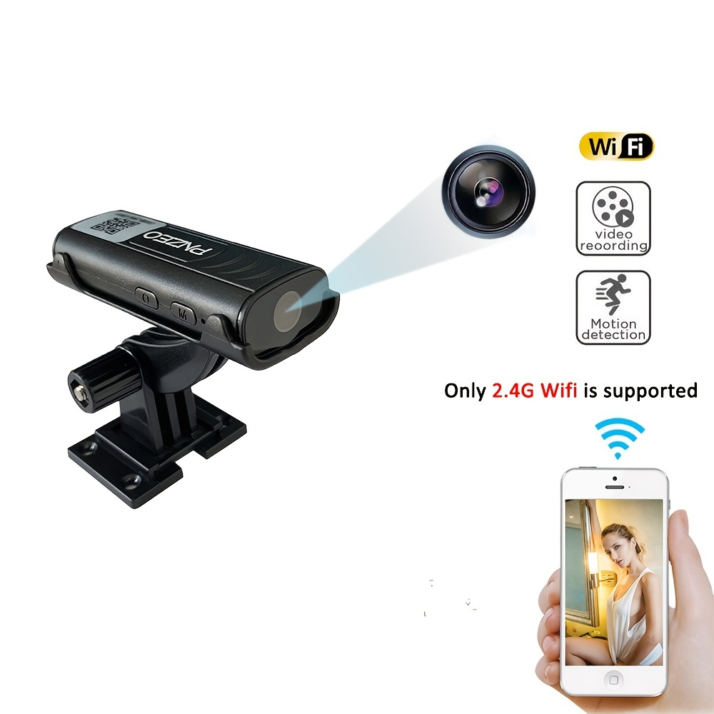 Mini Camera Surveillance WiFi Interieur sans Fil, Full HD 1080P