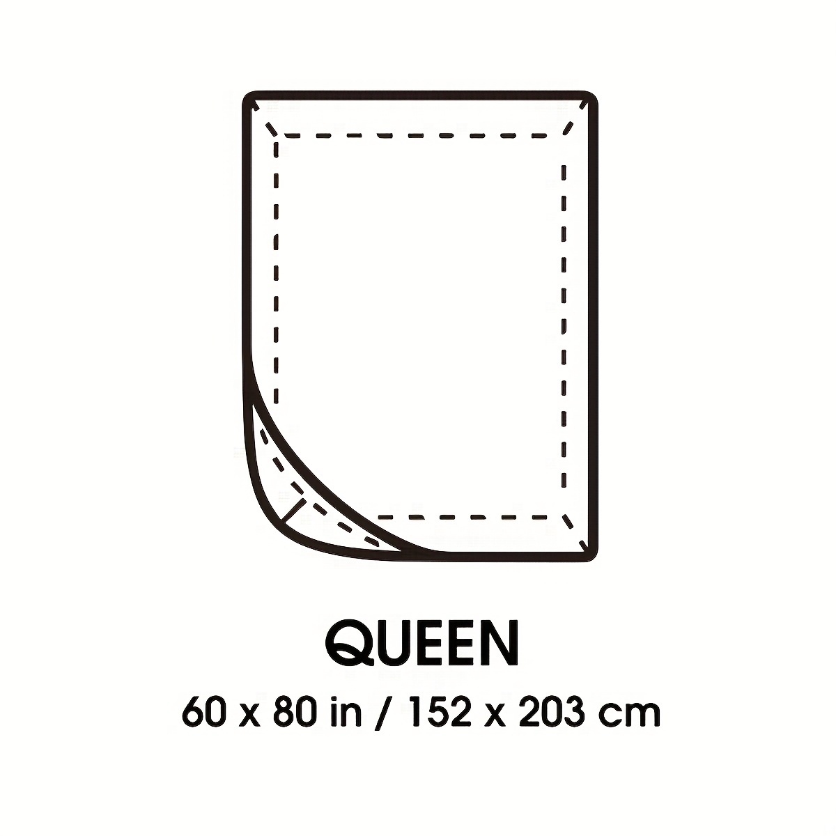 Funda protectora impermeable para colchón tamaño Queen de 60x80 pulgadas,  transpirable, silenciosa, de 8 a 20 pulgadas, funda de colchón de jersey